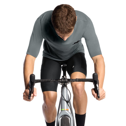 Trikot ASSOS TACTICA TECH T5 Kurzarm Grau