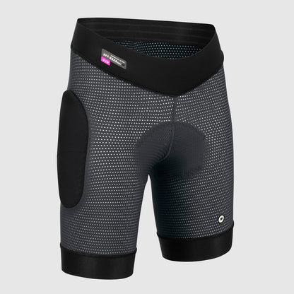 Unter-Short ASSOS TRAIL TACTICA HP T3 Damen Grau
