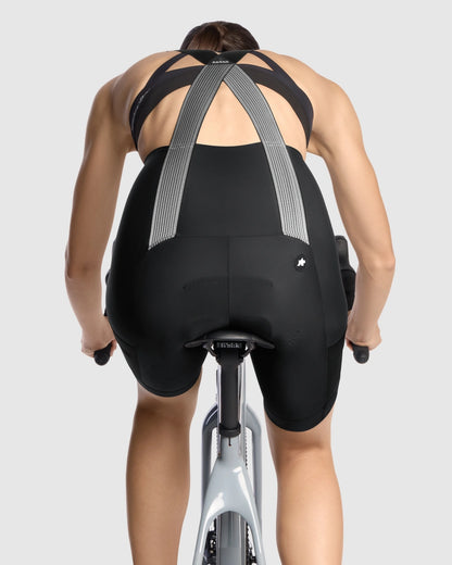 Trägershort ASSOS TACTICA KIESKAFER T5 GRAVEL Damen Schwarz
