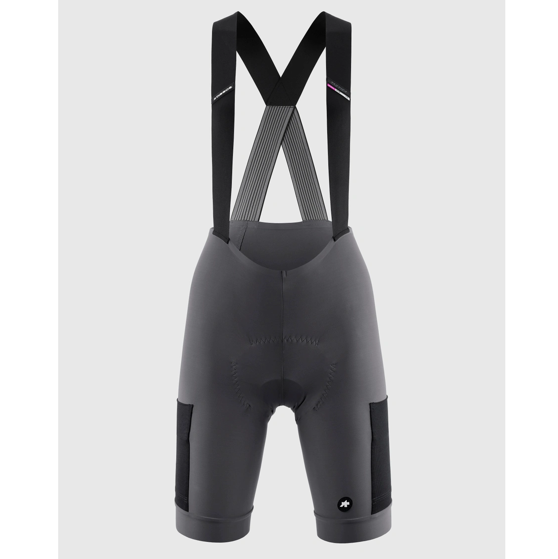 ASSOS TACTICA KIESKAFER T5 Damen Kurze Trägerhose Grau