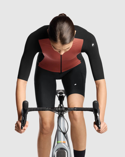 Trikot ASSOS TACTICA T5 Kurzarm Damen Burned Brown