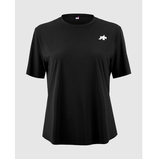 ASSOS TACTICA POST RIDE T5 Kurzarm Trikot Women Schwarz