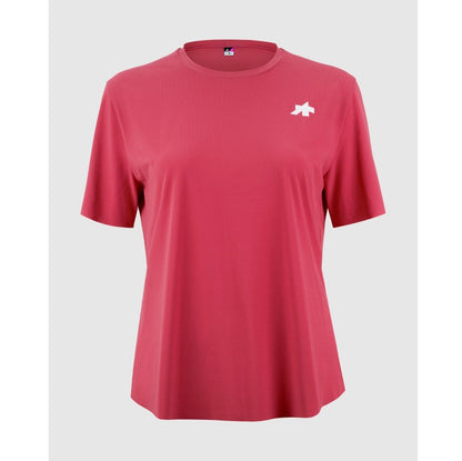 Trikot ASSOS TACTICA POST RIDE T5 Kurzarm Damen Berry