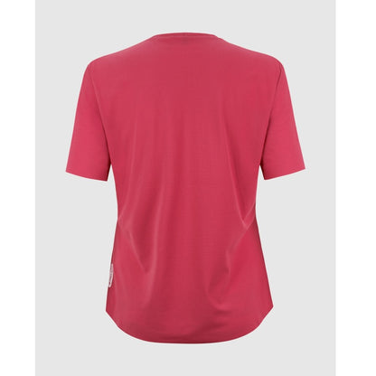 Trikot ASSOS TACTICA POST RIDE T5 Kurzarm Damen Berry