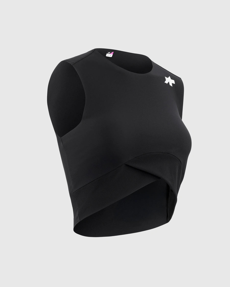 TACTICA POST RIDE T5 Trikot Ohne Ärmel Kurz Frau Schwarz