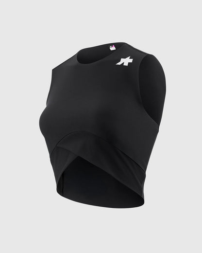 Trägershirt ASSOS TACTICA POST RIDE T5 Damen Schwarz