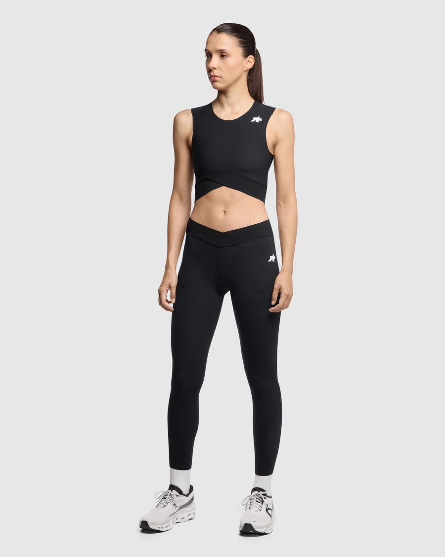 TACTICA POST RIDE T5 Trikot Ohne Ärmel Kurz Frau Schwarz