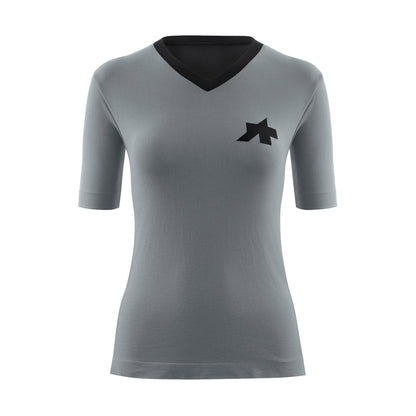 Trikot ASSOS TACTICA TECH T5 Kurzarm Damen Grau