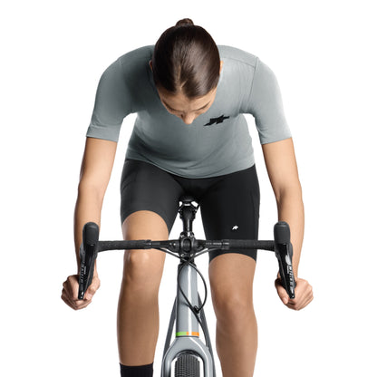 Trikot ASSOS TACTICA TECH T5 Kurzarm Damen Grau