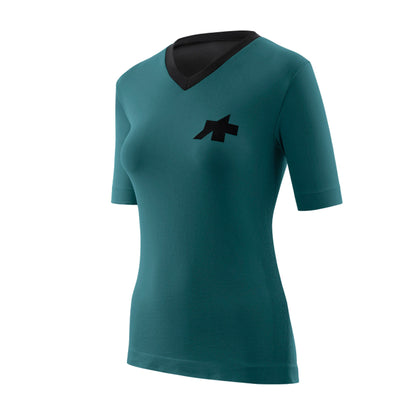 Trikot ASSOS TACTICA TECH T5 Kurzarm Damen Grün