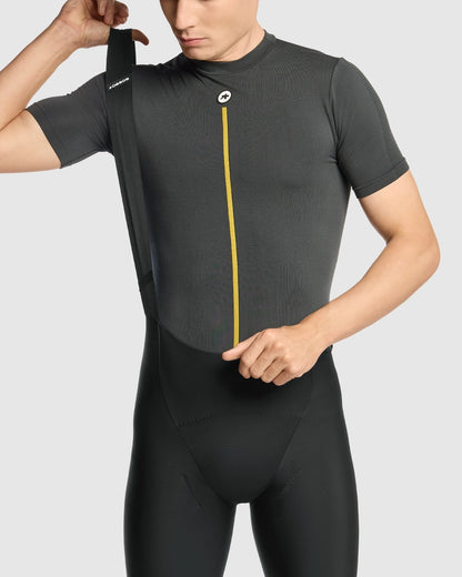 Unterwäsche ASSOS SPRING FALL P1 Kurzarm Grau