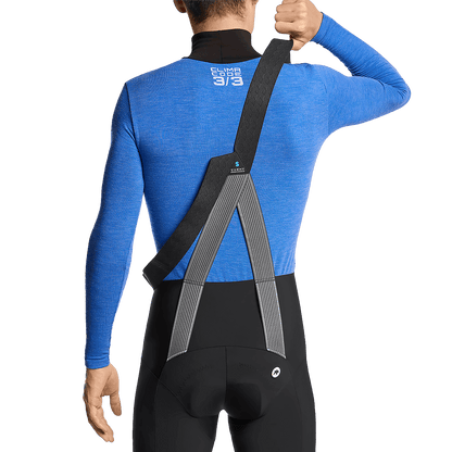 Unterhemd ASSOS ULTRAZ WINTER SKIN P1 Lange Ärmel Blau