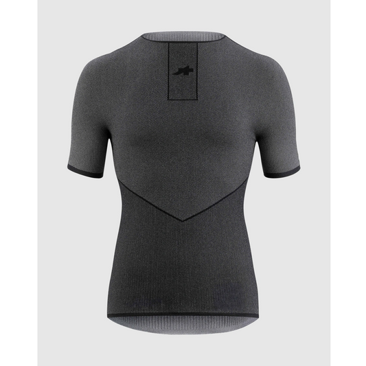 ASSOS EQUIPE SPRING FALL P1 Kurzarm-Unterhemd Schwarz