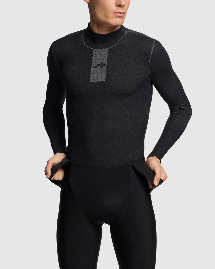 ASSOS EQUIPE WINTER P1 Langarm-Funktionsunterwäsche Schwarz