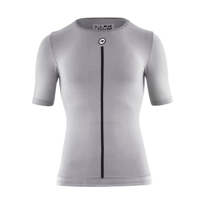 Unterhemd ASSOS NS SKIN LAYER P1 Kurzarm Grau
