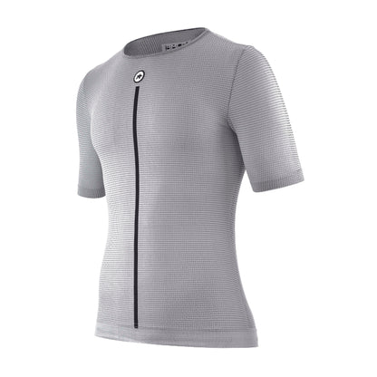 Unterhemd ASSOS NS SKIN LAYER P1 Kurzarm Grau