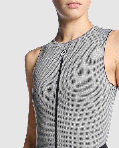 Unterhemd ASSOS NS SKIN LAYER P1 Ärmellos Damen Grau