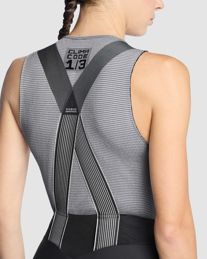 Unterhemd ASSOS NS SKIN LAYER P1 Ärmellos Damen Grau