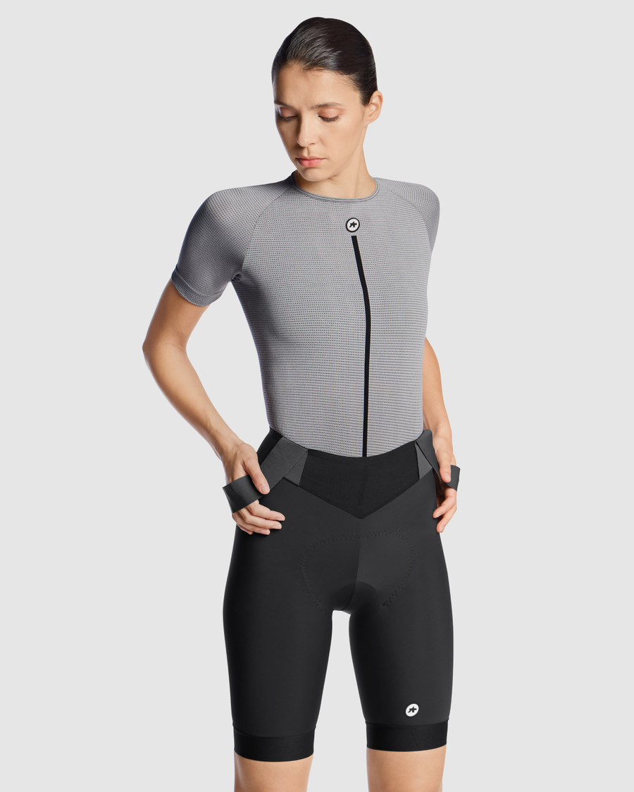 Unterwäsche ASSOS NS SKIN LAYER P1 Kurzarm Women Grau