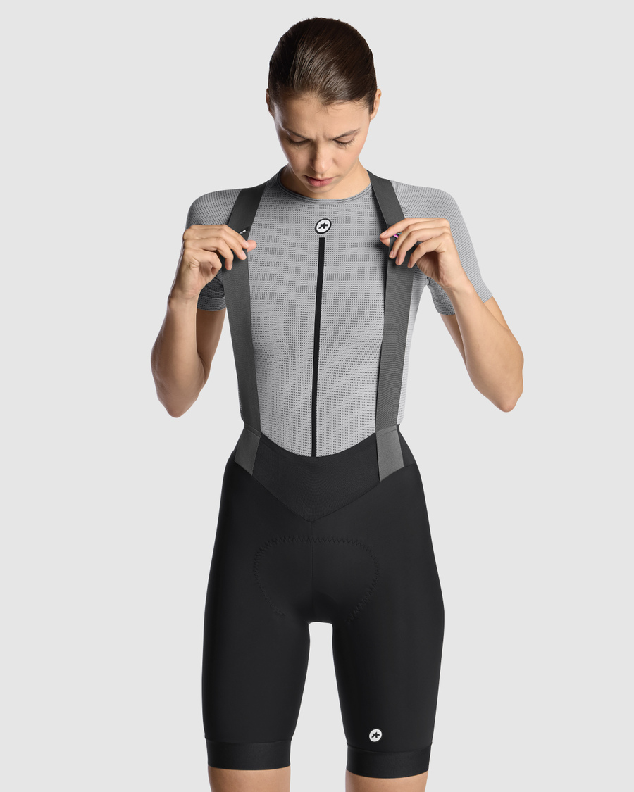 Unterwäsche ASSOS NS SKIN LAYER P1 Kurzarm Women Grau