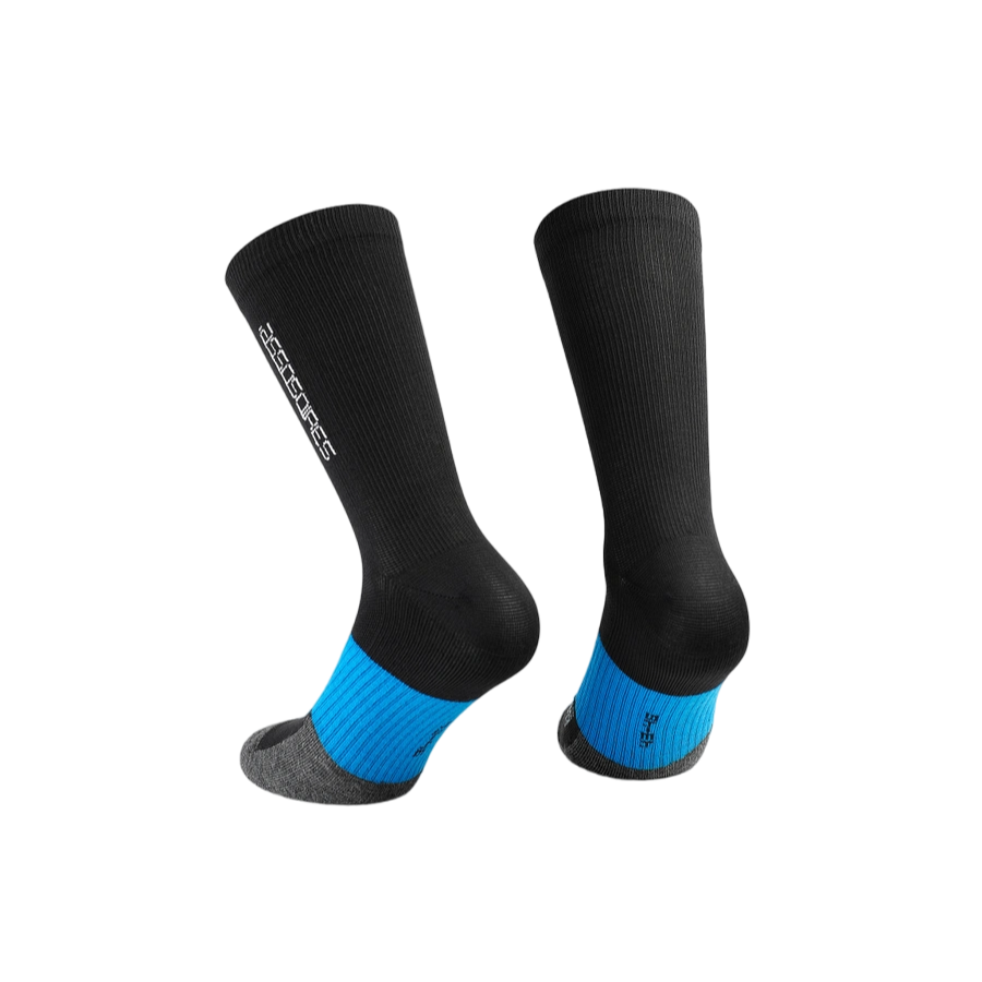 ASSOS WINTER EVO Socken Schwarz