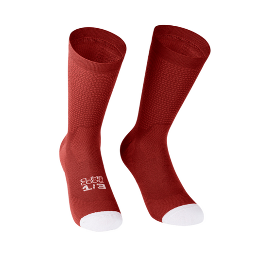 ASSOS ENDURANCE S11 Socken Rot