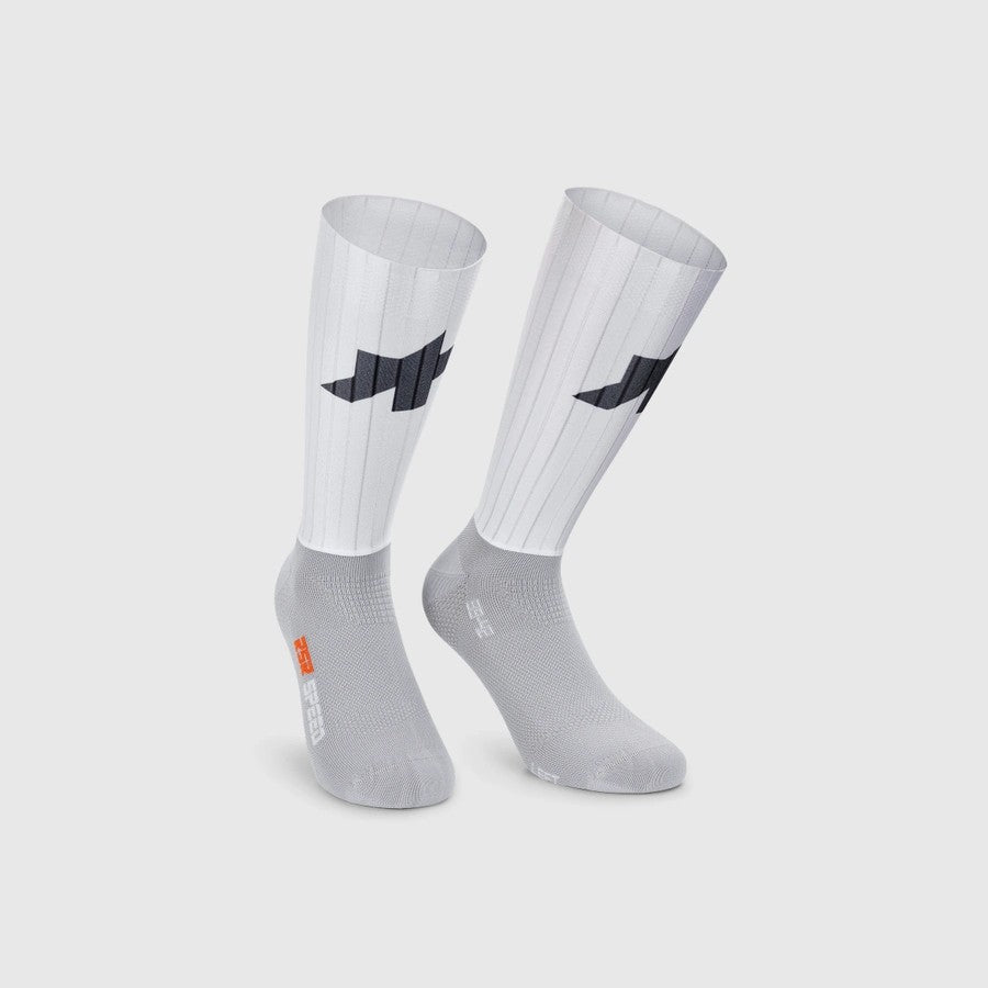 ASSOS RSR SPEED S11 Socken Weiß