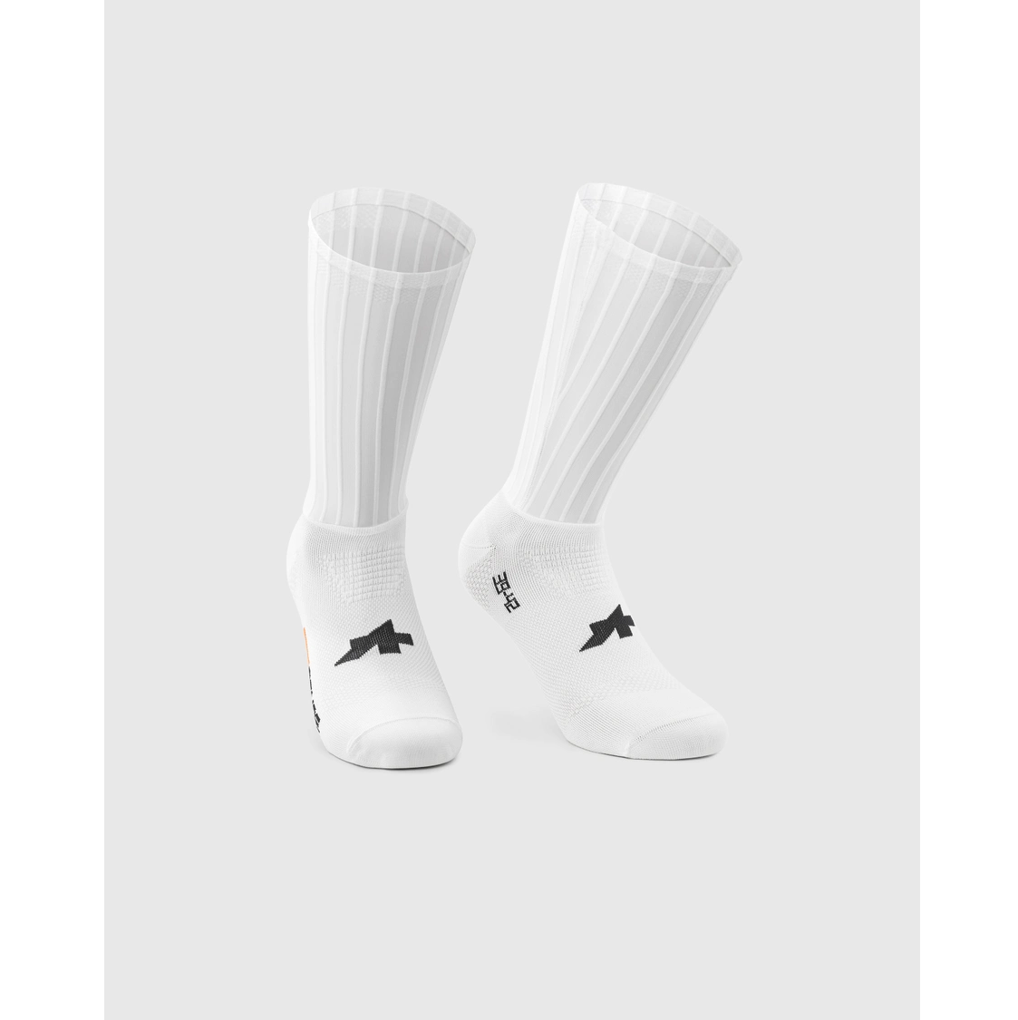 ASSOS RSR BOLIDE S11 Socken Weiß