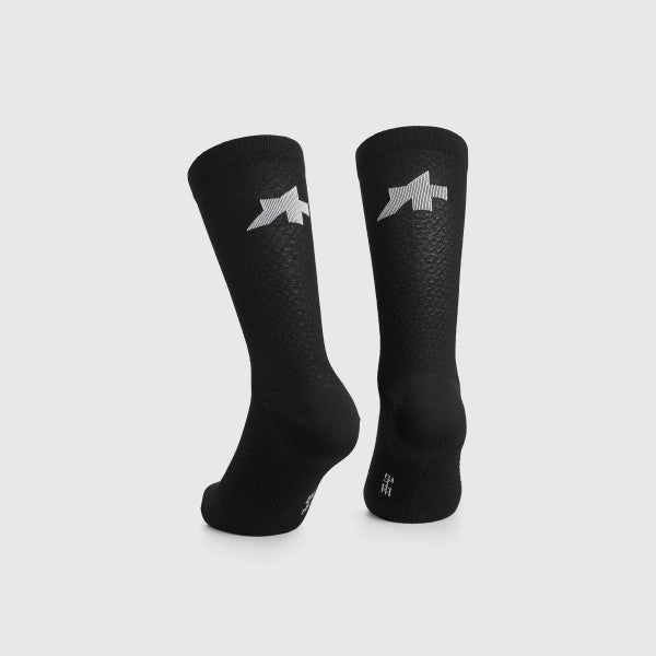 Socken ASSOS SPRING FALL P3 Schwarz