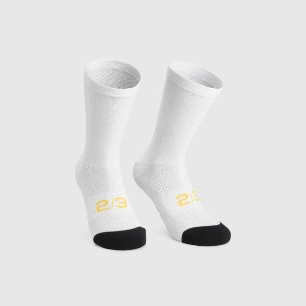 Socken ASSOS SPRING FALL P3 Weiß