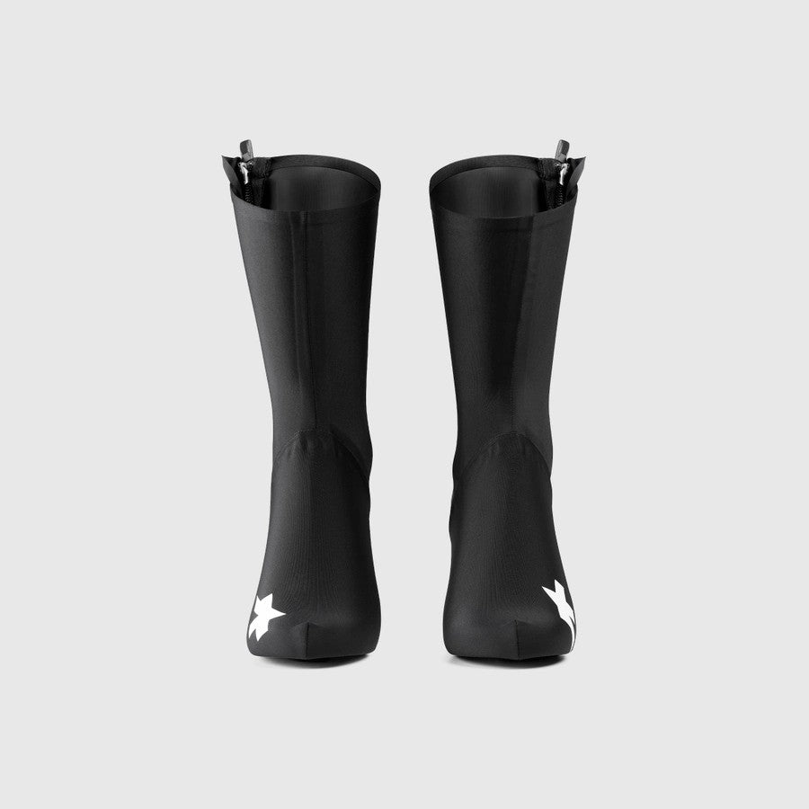 Überziehschuhe ASSOS RS SPRING FALL RAIN P1 Schwarz