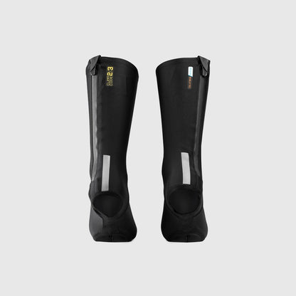 Überschuhe ASSOS RS SPRING FALL RAIN P1 Schwarz