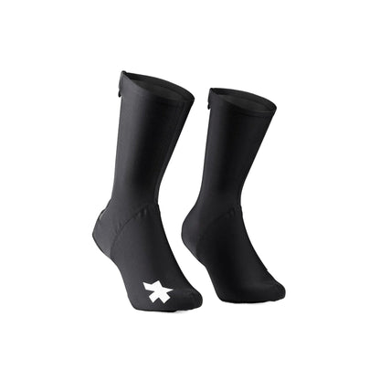 Überschuhe ASSOS RS SPRING FALL RAIN P1 Schwarz