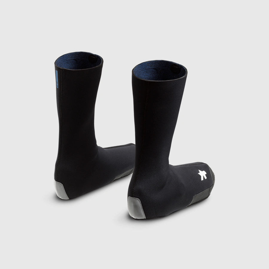 Überschuhe ASSOS THERMO RAIN P1 Schwarz