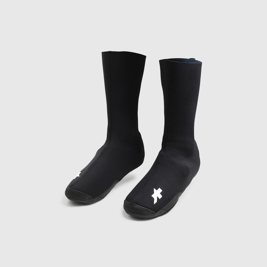 Überschuhe ASSOS THERMO RAIN P1 Schwarz