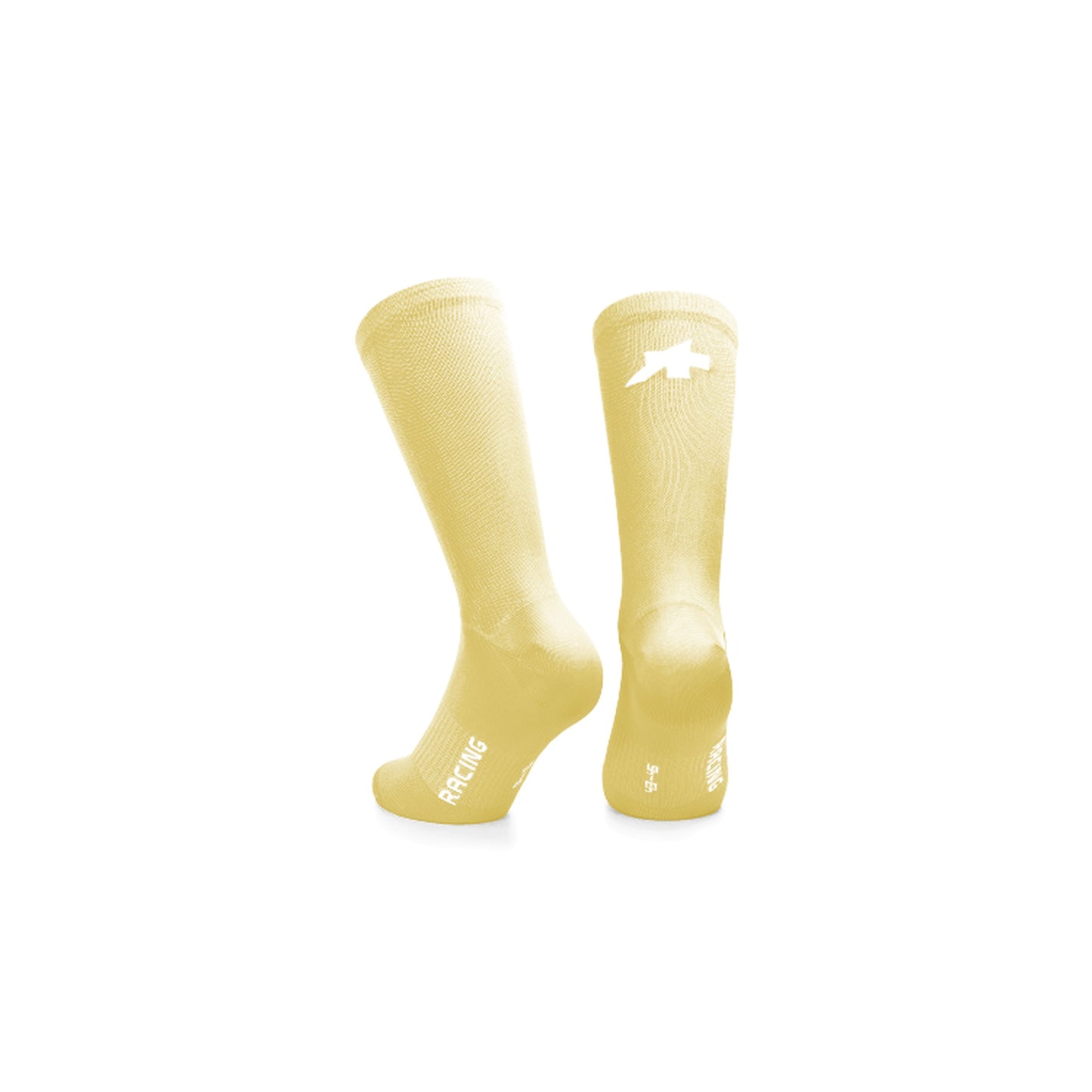ASSOS RACING S11 Socken in Mystic Yellow
