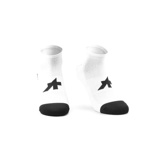 ASSOS ENDURANCE LOW S11 Socken, Weiß