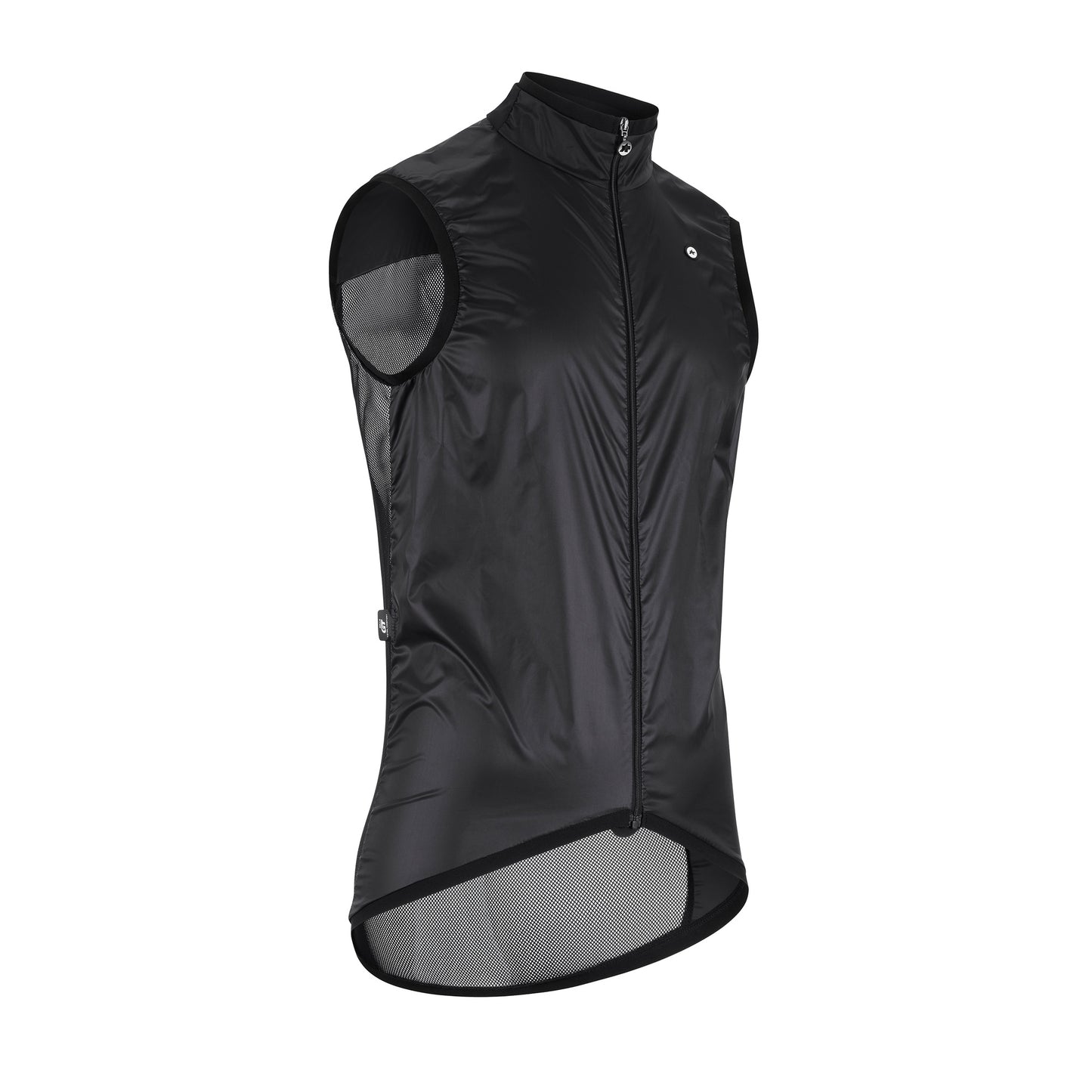 Ärmellose Jacke ASSOS MILLE GT WIND C2 Schwarz