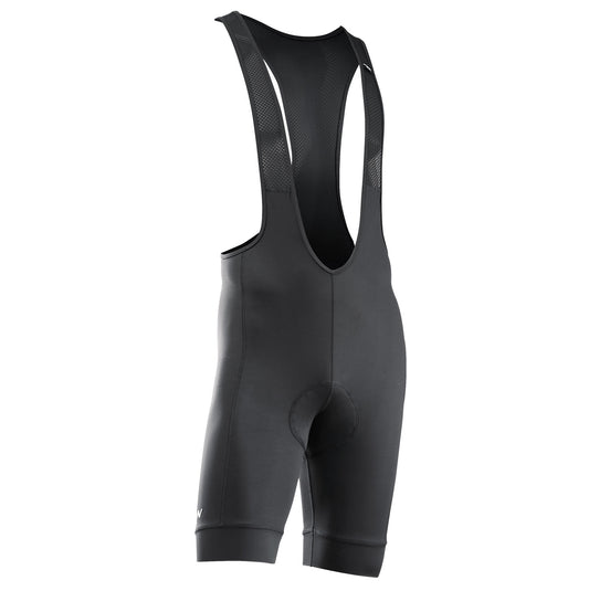 Kurze Trägerhose NORTHWAVE ACTIVE GEL Schwarz