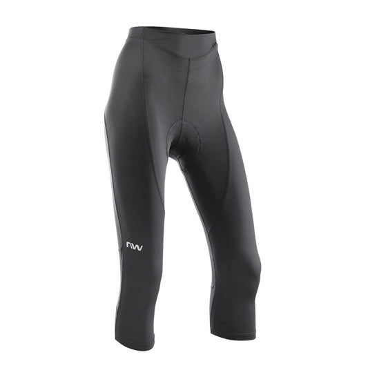 NORTWAVE ACTIVE Damen 3/4 Radhose Schwarz
