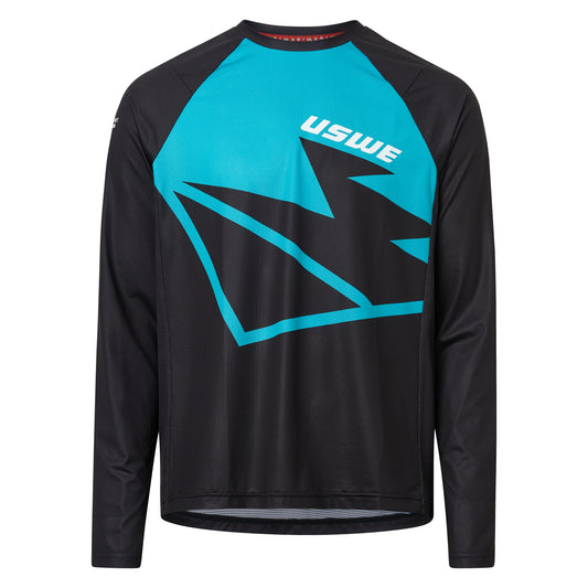 USWE BERG MTB Trikot Langarm Schwarz