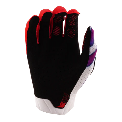 Handschuhe TROY LEE DESIGNS AIR OVERSPRAY Junior Weiß/Violett