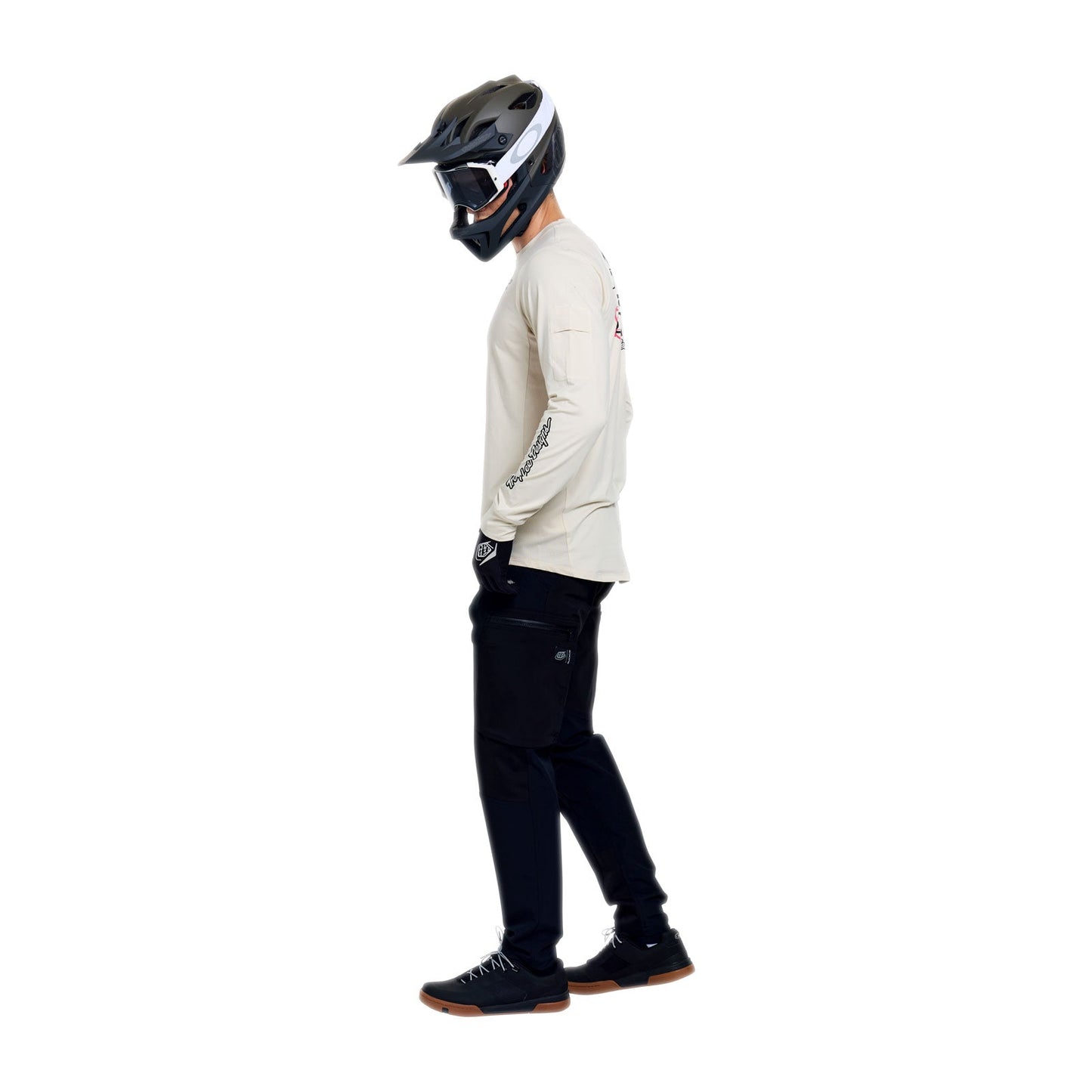 TROY LEE DESIGNS RUCKUS RIDE ART ET SPEED Trikot Langarm Pumice