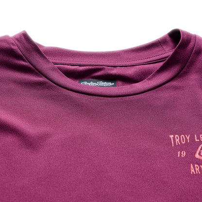 Trikot TROY LEE DESIGNS RUCKUS RIDE LOCKDOWN Langarm Sangria