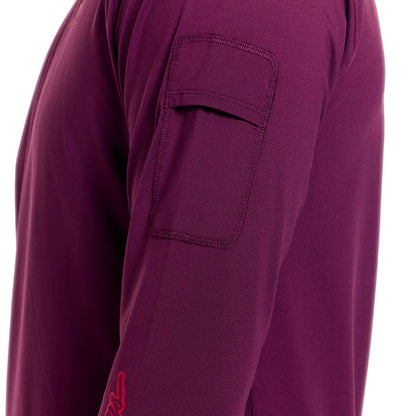 Trikot TROY LEE DESIGNS RUCKUS RIDE LOCKDOWN Langarm Sangria