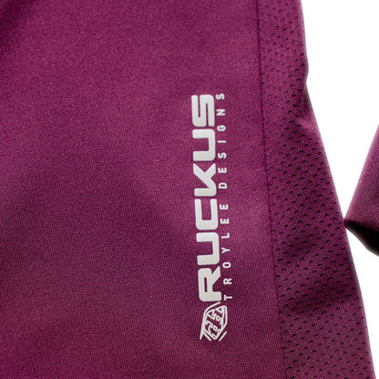 Trikot TROY LEE DESIGNS RUCKUS RIDE LOCKDOWN Langarm Sangria