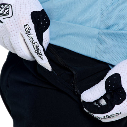 Langarm-Trikot TROY LEE DESIGNS RUCKUS RIDE WAVES Blau