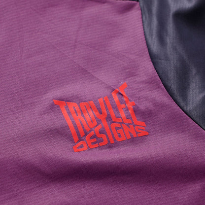 Trikot TROY LEE DESIGNS SKYLINE PRO FANGS ARMY Kurzarm Sangria