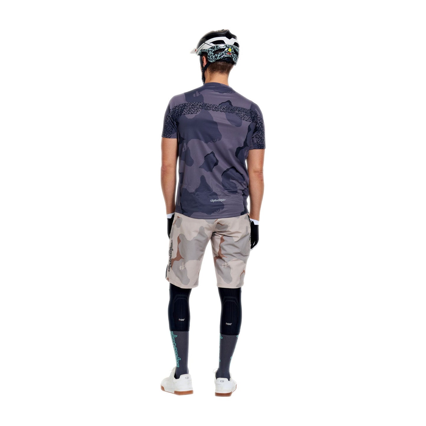 TROY LEE DESIGNS SKYLINE PRO FLOW CAMO Trikot Kurzarm Carbon