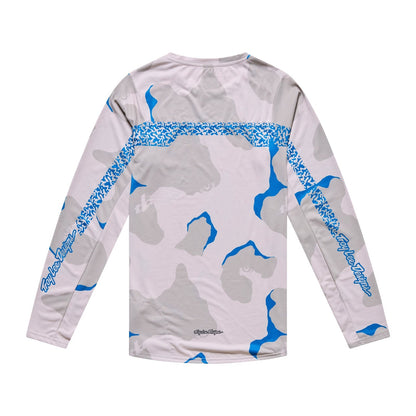 Trikot TROY LEE DESIGNS SKYLINE PRO FLOW CAMO Lange Ärmel Pumice